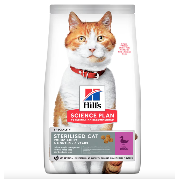 JEUNE CANARD CHAT ADULTE STÉRILISÉ 1,5 KG