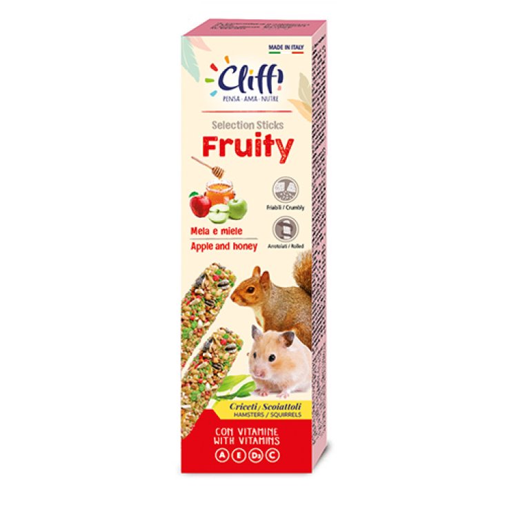 BÂTONNETS HAMSTERS ET ÉCUREUILS AVEC FRUITS ET