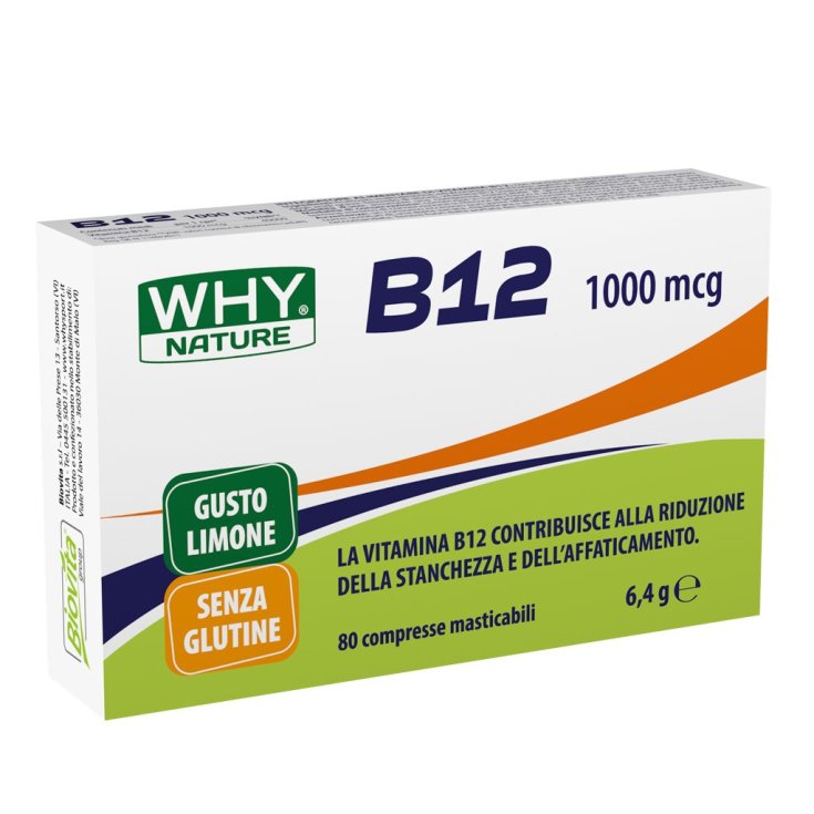 POURQUOI NATURE B12 1000MCG 80CPR