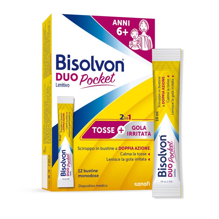 BISOLVON DUO POCHE LEN 12BUST