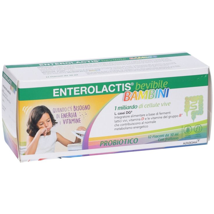 Enterolactis® Buvable Enfants SOFAR 12 Flacons 10 ml