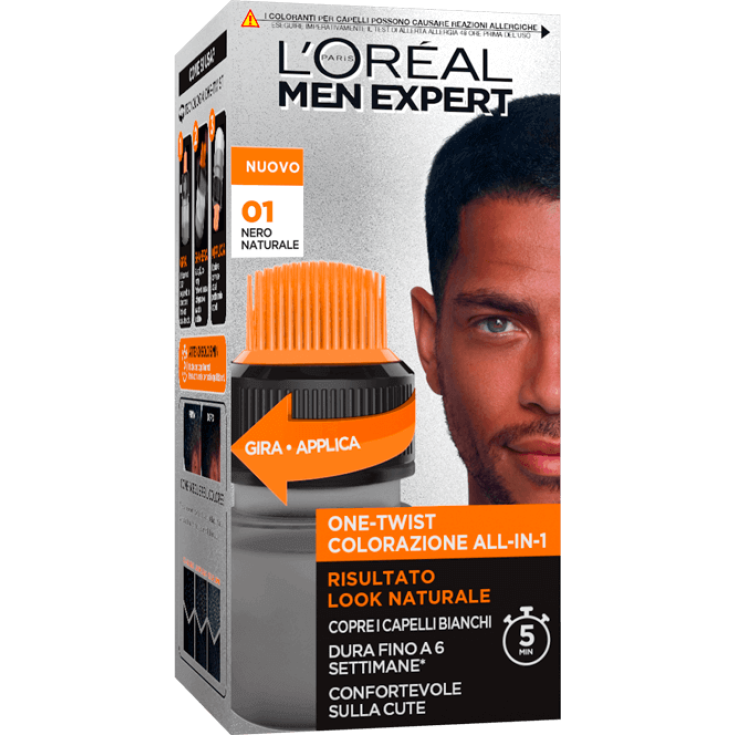 HOMME EXPERT COLO ONE T NOIR NAT