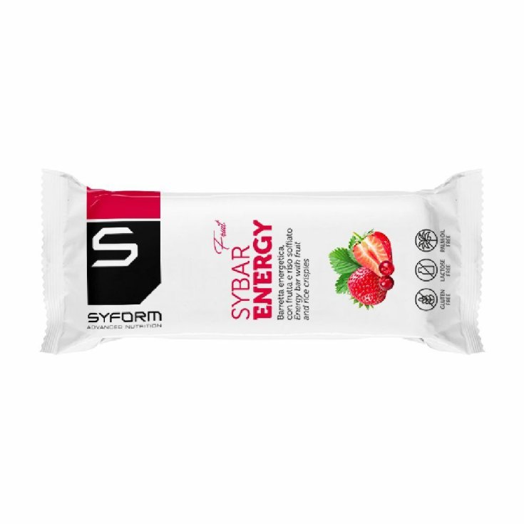 SYBAR BARRE ÉNERGÉTIQUE AUX FRUITS FRA40G