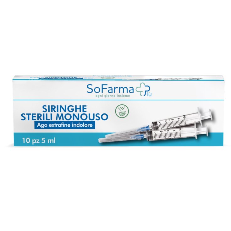 SERINGUE 5ML G23 10P SOFARMAPIU