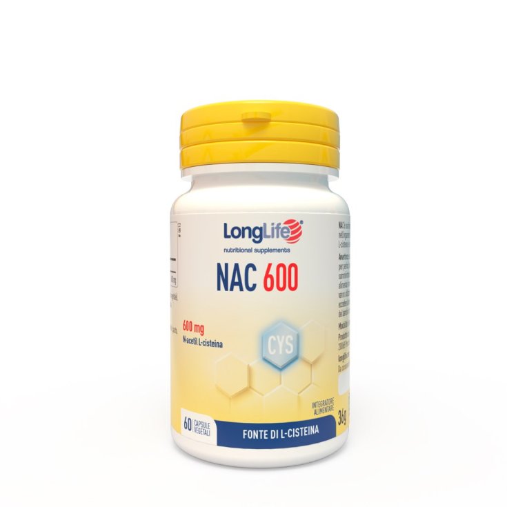 LONGLIFE NAC 600MG 60CPS