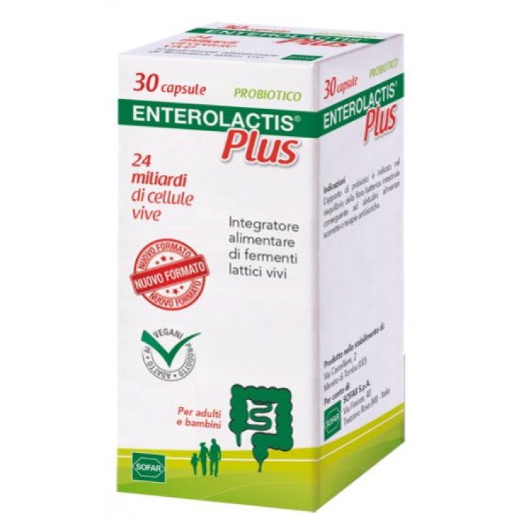 ENTÉROLACTIS PLUS 30CPS