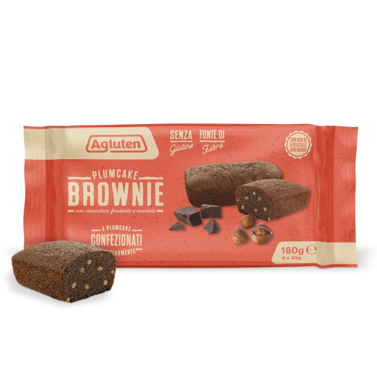 AGLUTEN PLUMCAKE BROWNIE 4PCS