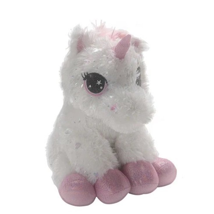 GIOPLUSH LICORNE BLANCHE 25CM