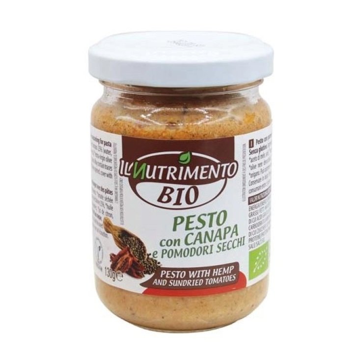 The Nourishment Pesto de Chanvre et Tomates Séchées 130g