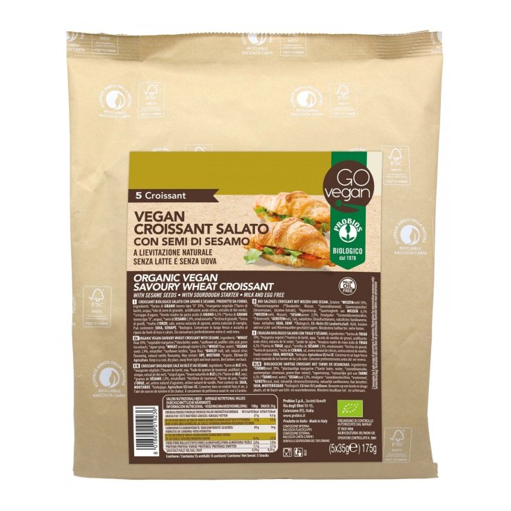 GOVEGAN CROISSANTS SALÉS 175G