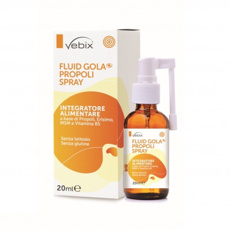 VEBIX SPRAY GORGE FLUIDE PROPOLIS