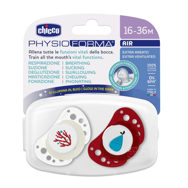 CH SUCCH AIR BLEU LUM 16-36M 2P