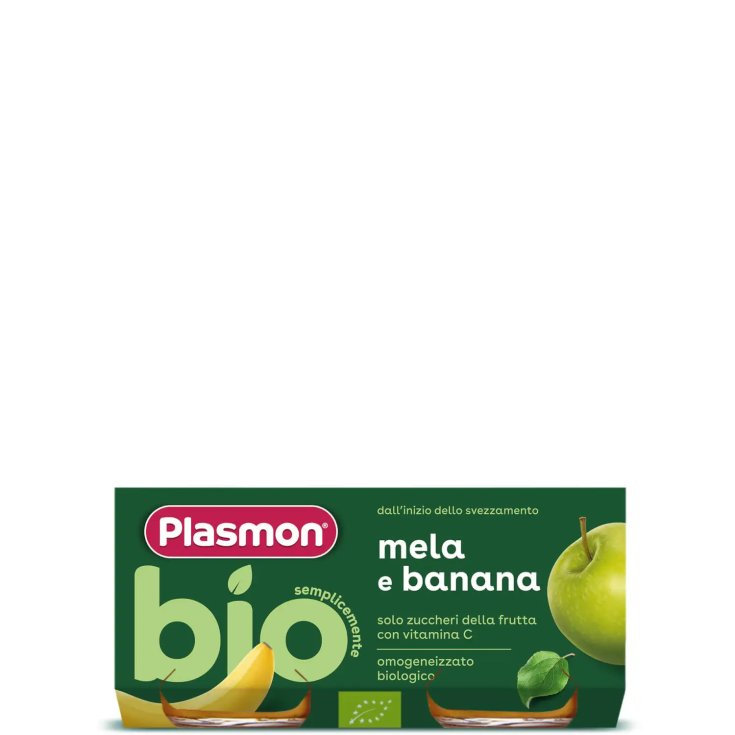 PLASMON OMOG BANANE POMME BIO2P