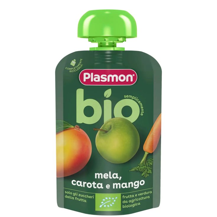 PLASMON POMME CA MA BIO SACHETS