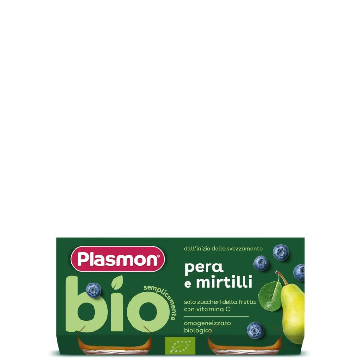 PLASMON OMOG POIRE MIRT BIO 2PCS