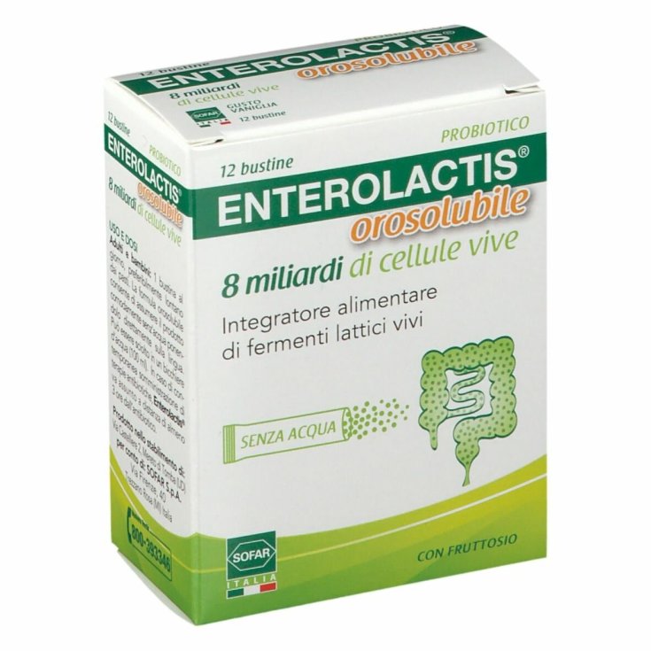 ENTÉROLACTIS OROSOLUBLE 12BUS