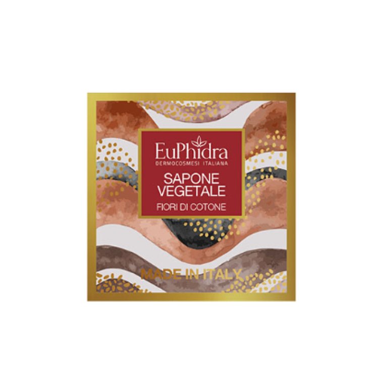 EuPhidra Savon Végétal Fleurs de Coton 75g