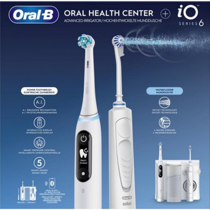 CENTRE ORAL ORALB POWER+IO6