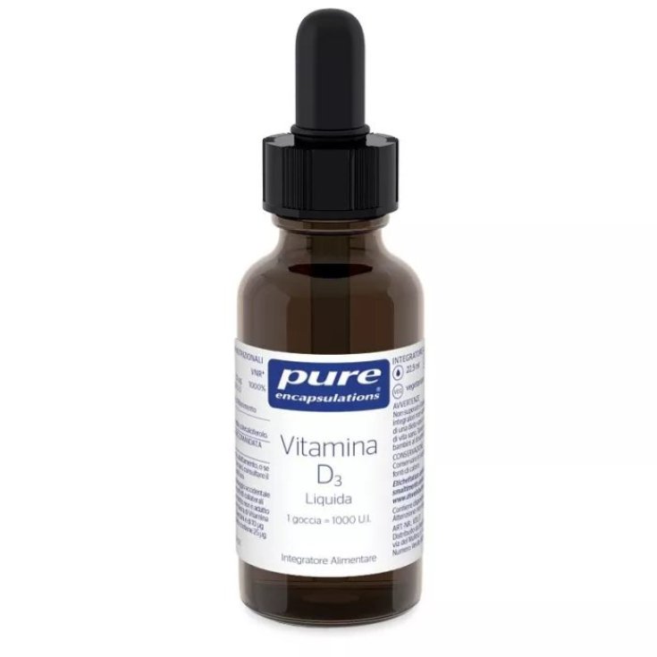 PURE ENCAPSUL VITAMINE D3 LIQ