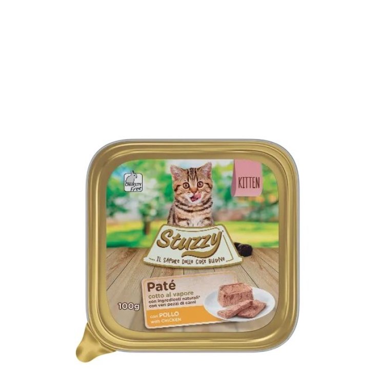 STUZZY CAT PATE KITT POULET 100G