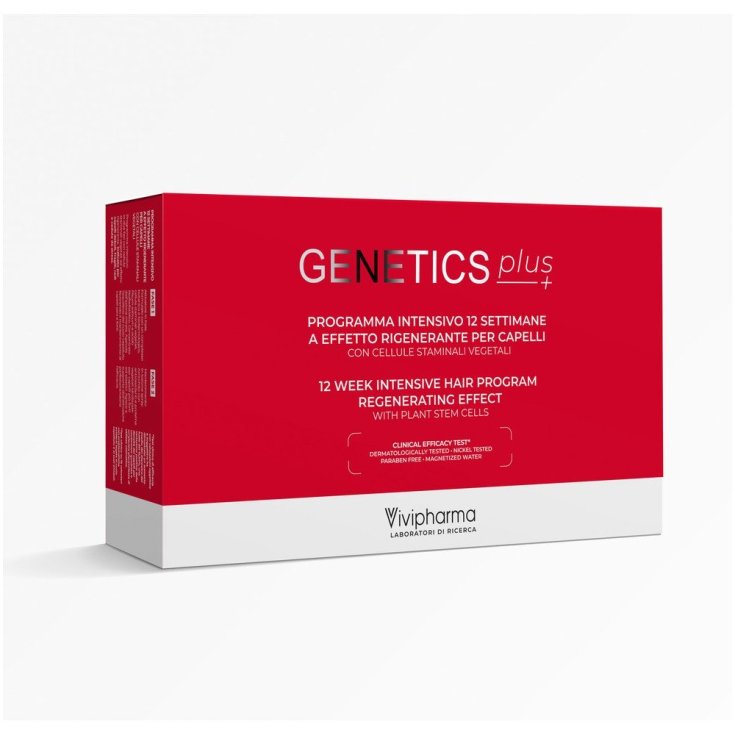 Genetics Plus+ Programme Intensif 12 Semaines Vivipharma 14 Flacons + 100 ml