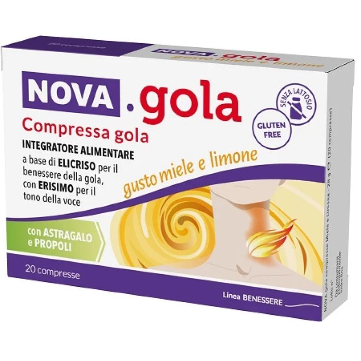 NOVA GOLA MIEL CITRON 20CPR