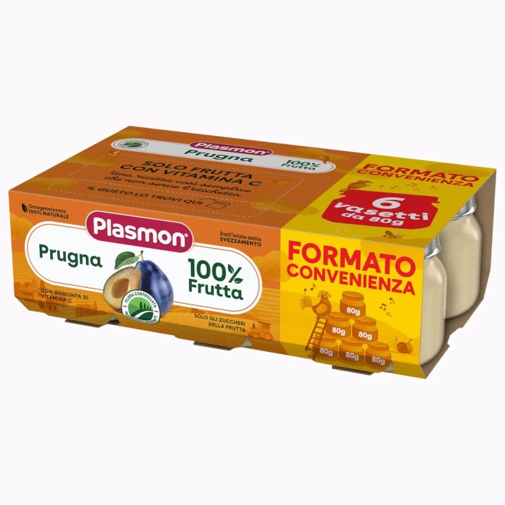 PLASMON OMOG PRUNE 6X80G