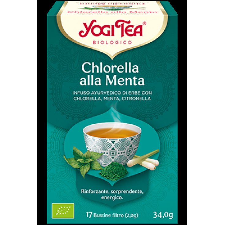 Chlorelle Menthe Yogi Tea 17 Sachets