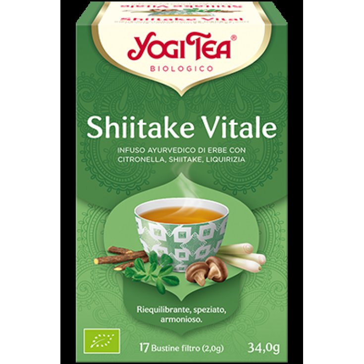Shiitake Vitale Yogi Tea 17 Sachets