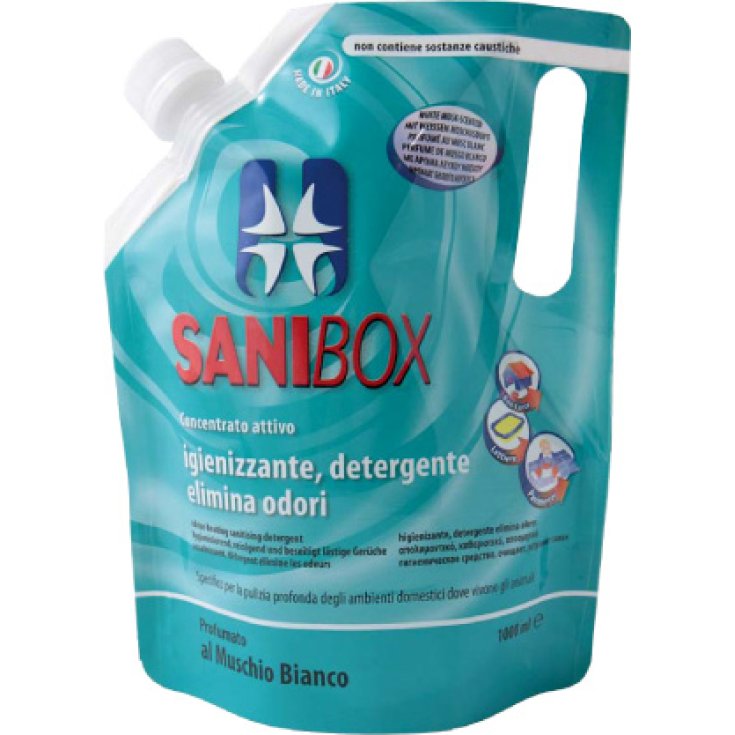 SANIBOX 1 LT MOUSSE BLANCHE