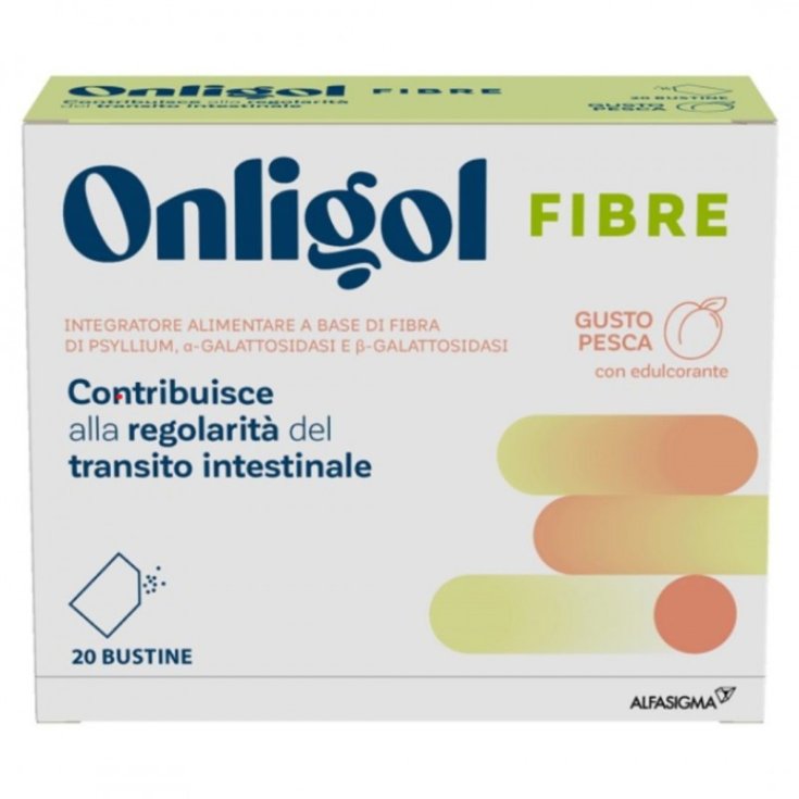 Onligol Alfasigma Fibres de Pêche 20 Sachets