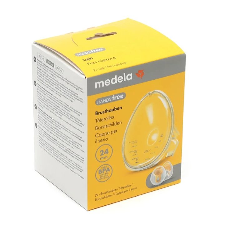 Protège-seins mains libres 21 mm Medela 2 pièces