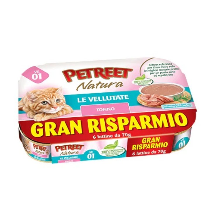 PETREET NAT VELL THON 70G 6X1 NOUVEAU