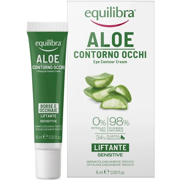 ÉQUILIBRER LE VISAGE À L'ALOE AVEC LES YEUX