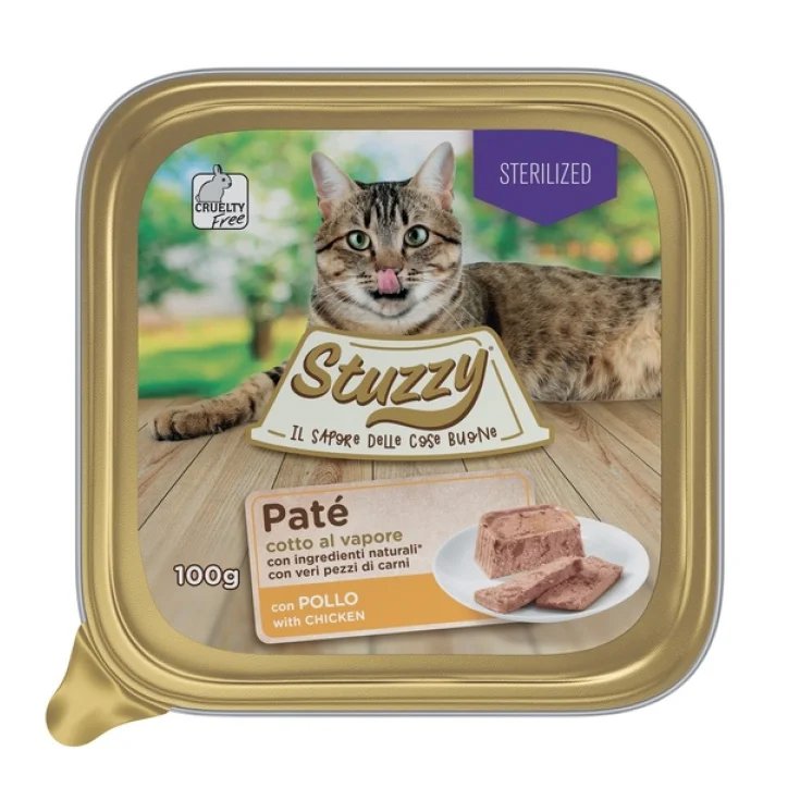 STUZZY CAT PATE STER POULET 100G