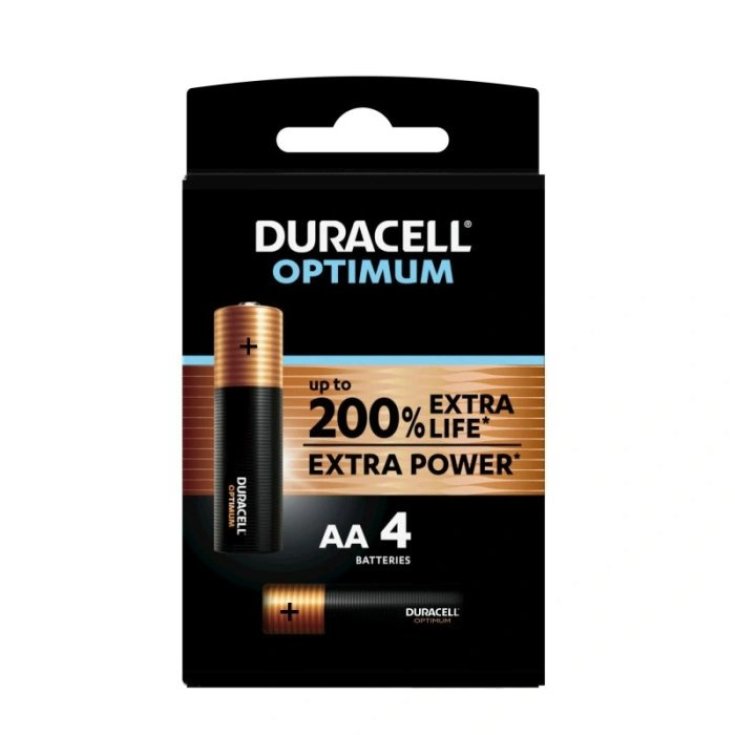 DURACELL OPTIMUM AA B4 16PCS