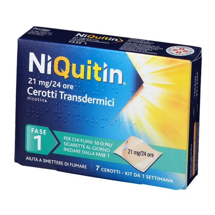 NIQUITINE*7CER TRANSD 14MG/24H