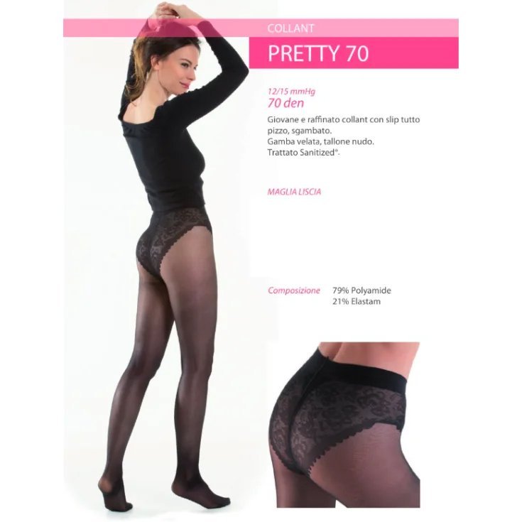 KAMILA COLL PRETTY 70D NERO 5