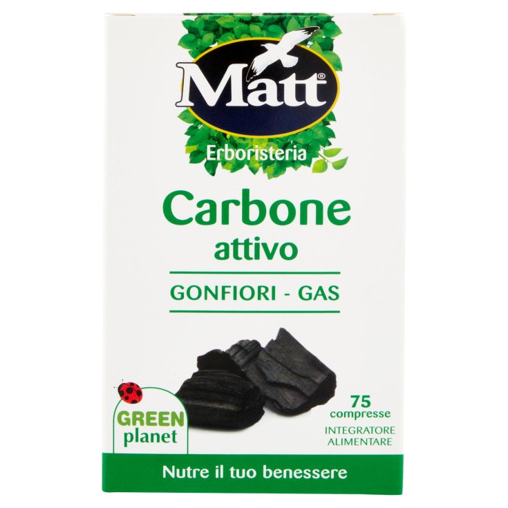 MATT ERB CARBONE ATTIVO 75CPR
