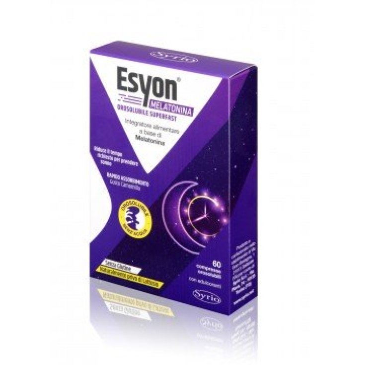 ESYON MELATONINA OROSOL 60CPR