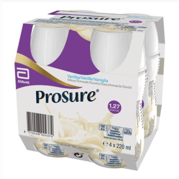 PROSURE VANILLA 4BOTT 220ML