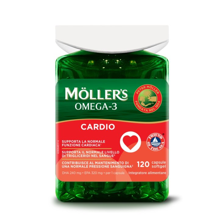 MOLLER'S OMEGA 3 CARDIO 120CPS