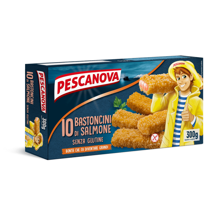 PESCANOVA 10 BASTONCINI SALMON