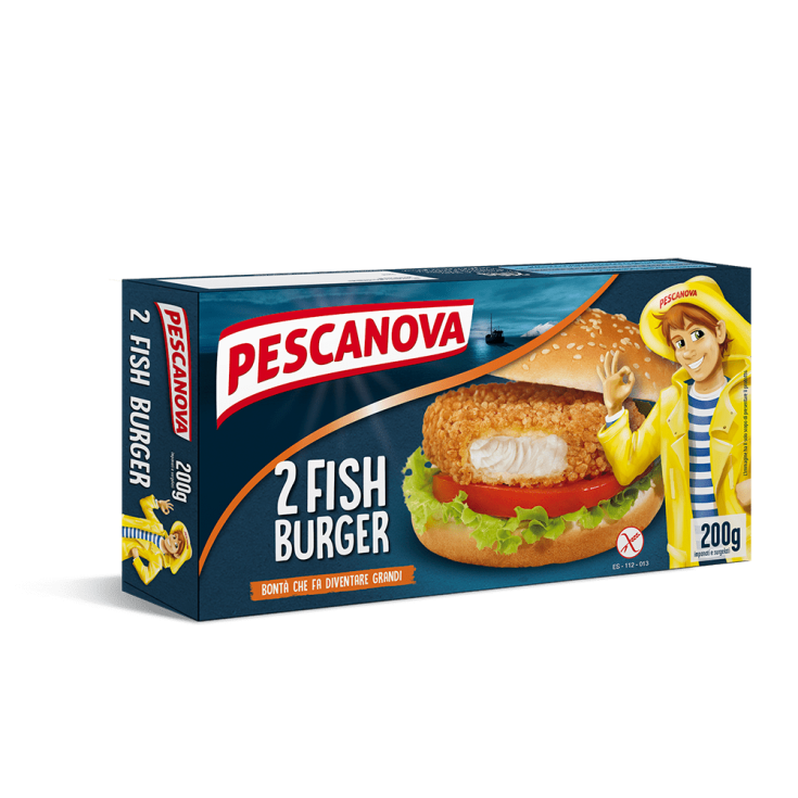 PESCANOVA FISH BURGER 200G