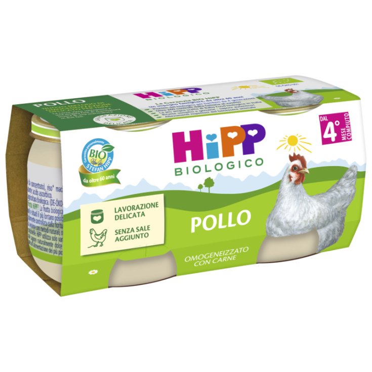 HIPP BIO OMOG POLLO 2X80G