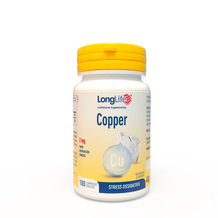 LONGLIFE COPPER 2MG 100CPR RIV