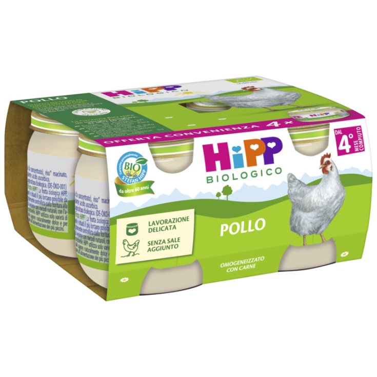 HIPP BIO OMOG POLLO 4X80G