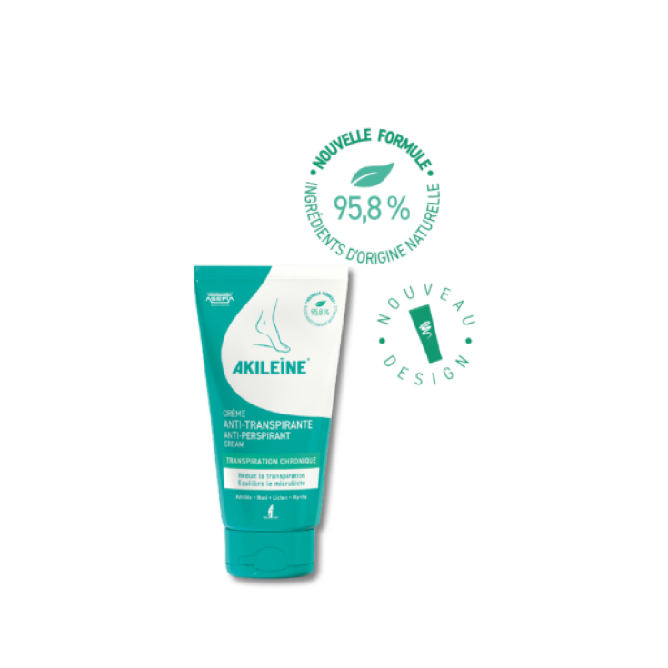 Akileine® Verde Crema Antitraspirante Asepta 75ml