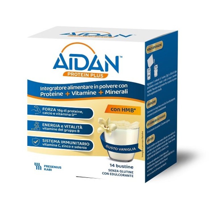 Aidan® Protein Plus Vaniglia 14 Bustine