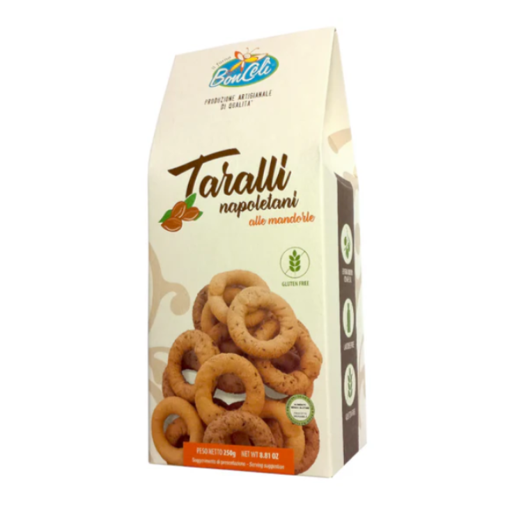 BONCELI' TARALLI MANDORLE 250G